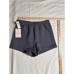 Aritzia NWT Women’s Sweatfleece Perfect Hi Mini Vintage Navy Marine Size Small